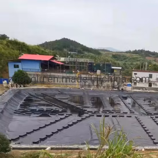 Bestes Teichfolienmaterial, Hersteller von Abdichtungsmembranen, HDPE-Geomembranfolie für Fischteichprojekte in Thailand