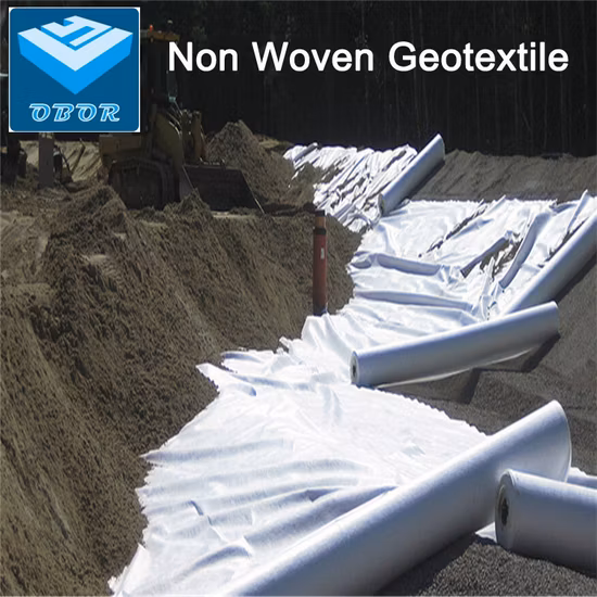 Weiße Filtration Dam Liner China Decke Günstiges Geotextil